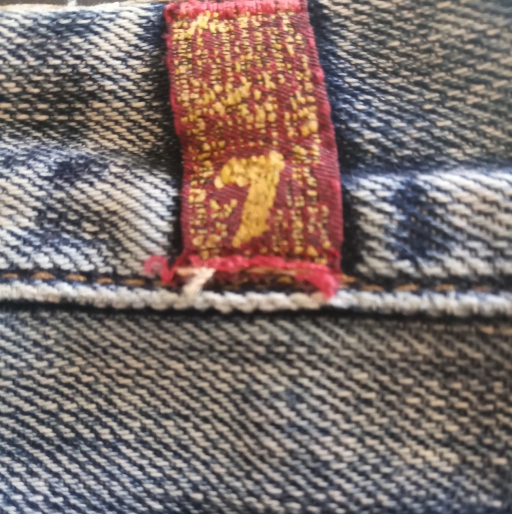 7 For All Mankind Distressed Bootleg/Wide Leg Jeans | Size 30 | NWOT - Picture 7 of 11